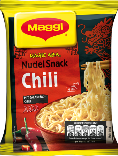 Maggi Magic Asia Nudel Snack Chili | maggi.at
